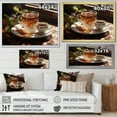 thumbnail image 4 of Designart "Brown Cuban Coffee I" Food & Beverage Canvas Wall Art, 4 of 5