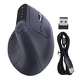 thumbnail image 2 of Ratón Inalámbrico Vertical, Ratón Vertical Ergonómico De 2,4 GHz, Recargable, Silencioso, DPI Ajustable Para Ordenador Portátil, 2 of 7