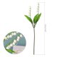thumbnail image 4 of Flor artificial de lirio del valle, color blanco, 5 paquetes, arreglo para decoración del hogar, jarrón, sala de estar, cocina, 4 of 5