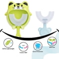 thumbnail image 3 of Cepillo de dientes en forma de U Cepillo sensorial para niños - Cabezal de cepillo de silicona Limpieza de toda la boca, 3 of 5