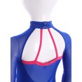 thumbnail image 7 of TiaoBug Kids Girls Gymnastics Sports Jumpsuit Full Length Yoga Acrobatics Practice Athletic Tank Bodysuit Blue 14, 7 of 7