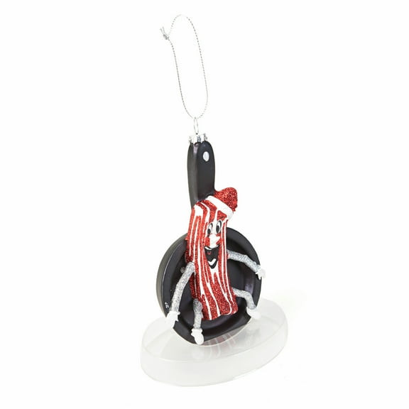 Mr. Bacon Glass Ornament