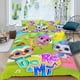 thumbnail image 2 of Do Re Mi Conjunto de sábanas temático, trío de piezas, cómodo y amigable con la piel, diseño único, regalo de decoración para el hogar para familiares, amigos y fans,173cm *218cm, 2 of 6