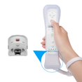 thumbnail image 1 of MesaSe Motion Plus Sensor Controller Adapter with White Silicone Cover Case for Nintendo Wii  Wii U Console Video Games Remote Controller, 1 of 7