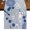 Blue White, variant on Table Runners 48 Inches Long Dress Scarves, Brown White Floral Farmhouse Kitchen/Dining Table Runner, Short Coffee Tablerunners, Spring Botanical Leaves Farmhouse 13x48 Inch