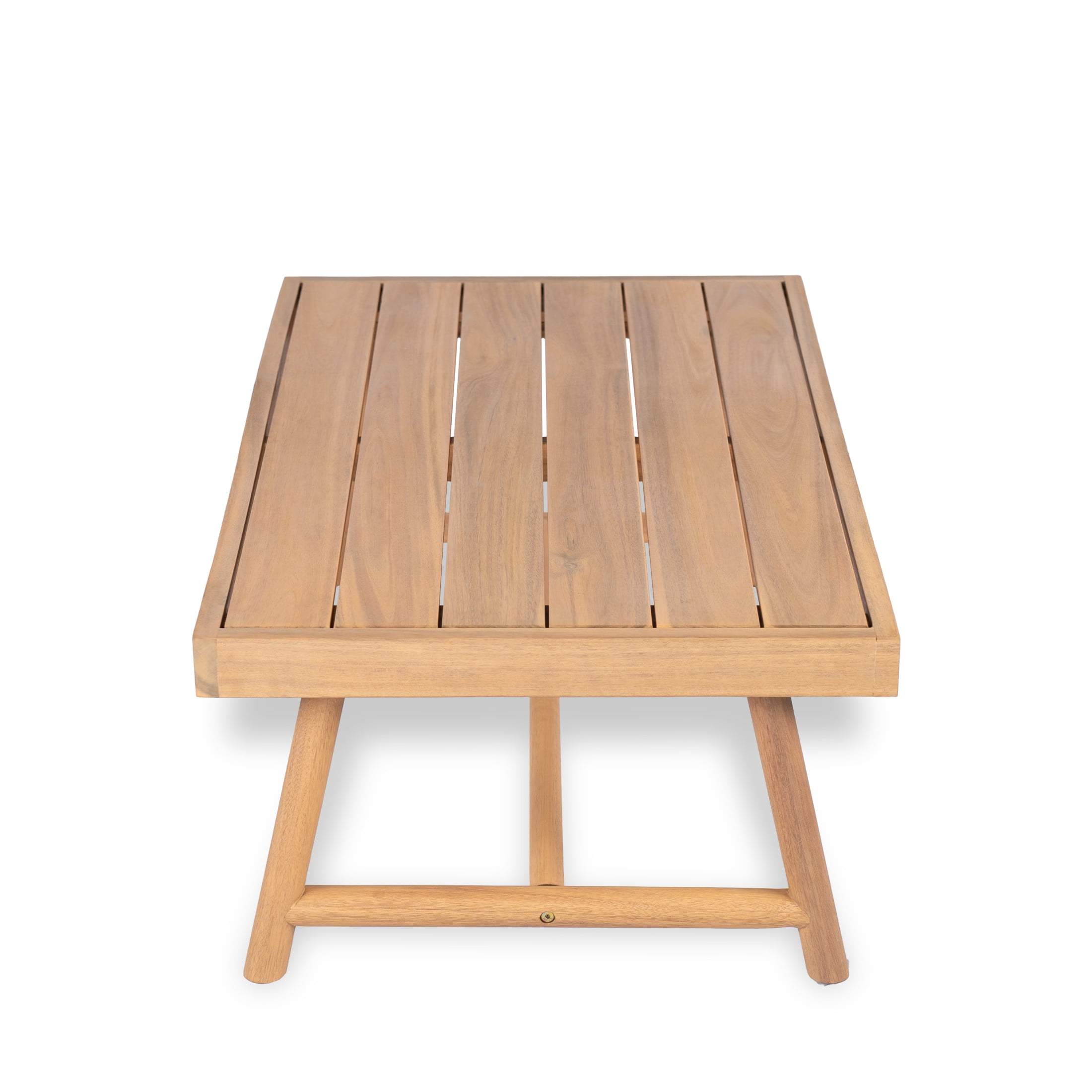 Christopher Knight Home 35.5" Outdoor Wood Rectangle Coffee Table, Patio Garden Accent Table, Teak