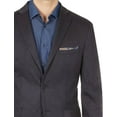 thumbnail image 4 of Calvin Klein Men's Grey Slim-Fit Knit Suit Jacket, 38 Short, 4 of 4
