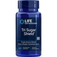 thumbnail image 1 of Suplemento Tri Sugar Shield Life Extension Soporta Niveles de Azúcar Tres Extractos de Plantas 60 Cápsulas Vegetarianas LE-878567S, 1 of 2