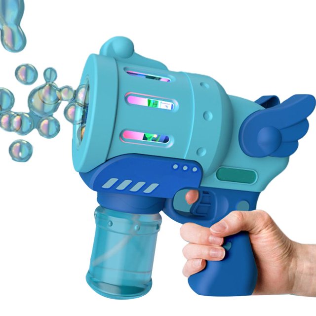 Divertida Máquina Sopladora De Burbujas, Máquina Eléctrica Automática Para Hacer Burbujas Con Luz Colorida, Juguetes Para Niños Al Aire Libre Yuarrent OD016720-01