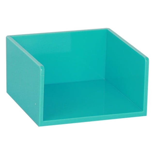 Caja de almacenamiento de papel para mensajes Ficarrico, caja de notificación de color de plástico, caja para tarjetas de visita, caja de pegatinas para mensajes
