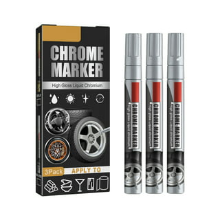 OAVQHLG3B Premium Tire Marker Pens, Black Waterproof Paint Markers for Car  Tire Lettering(3 Pack-Black)