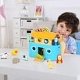 thumbnail image 4 of TOOKYLAND Wooden Noah's Ark Playset - Animal Shape Sorter, Toy for Toddlers 2 Year Old +, 4 of 9