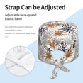 thumbnail image 3 of Xecao Tropical Leaves Print Men Women Adjustable Working Cap with Button Unisex Hats Sweatband, 3 of 7