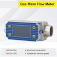 thumbnail image 3 of Thermal Gas Mass Flow Meter for Oxygen Hydrogen Argon Helium Methane Propane Digital Display Mass Flow Sensor, 3 of 7