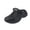 Black, variant on Womens Mens Clogs with Arch Support and Back Straps Comfortable Cushion Footbed Orthopedic Slip on Walking Slippers for Plantar Fasciitis Eva Garden Shoes Grey Size 9.5