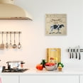 thumbnail image 3 of Stupell Industries Cottage Rustic Dairy Farm Cow Vintage Canvas Art, 17 x 17, by Grace Popp, 3 of 7