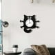 thumbnail image 4 of Reloj de pared de dibujos reloj de pis que no hace tictac, para dormitorio, oficina, hogar, pared, decoración de cocina perfecl Relojes de pared, 4 of 8