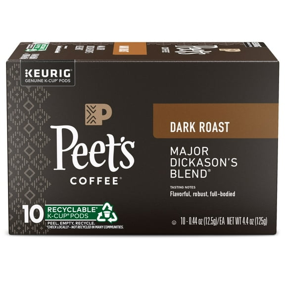 Peet's® Major Dickason's Blend® Dark Roast K-Cup® Coffee Pods