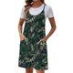 thumbnail image 1 of Falda Midi de Cintura Elástica Alta de la Mujer Falda de Pantalones Cortos Deportivos Elegantes de Tenis de Cintura Alta de San Patricio, 1 of 7