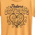 thumbnail image 3 of Instant Message - Jadore Cowboys - Women's Short Sleeve Graphic T-Shirt, 3 of 7