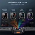 thumbnail image 4 of 2.1" Blackview Smartwatch Reloj inteligente Bvw60 Smart Watch Hombre Militar Linterna Bluetooth IP68 Resistente Al Agua, 900mah, relojes inteligentes militares, relojes inteligentes con linterna, 4 of 8