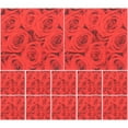thumbnail image 1 of Servilletas de papel desechables con estampado de rosas rojas de 33 x 33 cm, 20 hojas, suministros para fiestas de San Valentín., 1 of 8