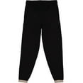 thumbnail image 2 of LAT B06438503 The Statement Fleece Joggers Pants, Black & Titanium - Small, 2 of 2