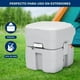 thumbnail image 4 of Inodoro Portátil de 20 Litros para Camping con Bolsa de Transporte SereneLife, Toilette a Prueba de Fugas con Tanque Desmontable e Indicador de Nivel, Ideal para Camping, Senderismo y Paseos en Barco, 4 of 7