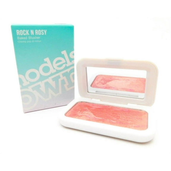 Models Own Rock N Rosy Baked Blusher, Sugar Pop Matte 02,  .07oz