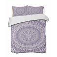 thumbnail image 2 of Quilts King Size, Purple Boho Soft Comforter Bedding Set for Bed, Mantoro Flower Modern Abstract Bohemian Floral Lightweight Quilted Bedspread with Pillow Cover(2 Pieces) for All Season, 96x106 Inch, 2 of 6