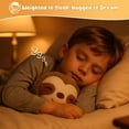 thumbnail image 4 of Peluche Perezoso Ponderado SQEQE Almohada Suave de 25 cm y 0.4 kg, 4 of 9