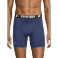 thumbnail image 3 of (2 pack) Starter Mens Boxer Briefs Active Performance Breathable Underwear for Men, 6-Pack, 3 of 5