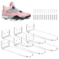 thumbnail image 2 of Plastic Floating Shoe Display Rack, Sports Shoe Wall-Mounted Storage Rack, Display Shoe Rack, 2 of 6