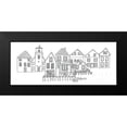 thumbnail image 2 of Tillmon, Avery 18x10 Black Modern Framed Museum Art Print Titled - Nordic Village III Horizontal, 2 of 5