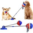 thumbnail image 4 of Suministros Para Perros Molares Bola Resistente A Mordeduras Succionador Fuerte Juguete Para Perros Suministros Para Mascotas Minnieouse PT001441-02, 4 of 7