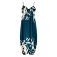 thumbnail image 5 of Robes Maxi pour Femmes Été Robe à Bretelles Spaghetti Grande Taille Décontractée Ample Plage Boho Robe d'Été avec Poches, 5 of 5