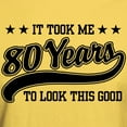thumbnail image 3 of CafePress - Funny 80Th Birthday Light T Shirt - Men's Classic Graphic T-Shirt, 3 of 4