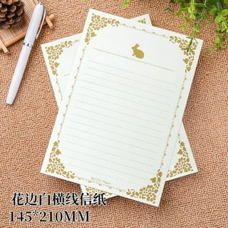 LA TALUS Scrapbooking Paper Vintage Style Ornamental Pattern Letters  Printing Artistic Notebook Natural Journaling Paper Stationery Supplies  Style A One Size 