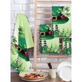 thumbnail image 2 of St. Patrick's Day Kitchen Dish Towels for Drying Dishes Set of 3, Lucky Shamrock Hat Ladybirds Daisy Ombre Green Waffle Weave Microfiber Hand Tea Bathroom Towels Quick Dry & Absorbent Towel 15.7x23.6, 2 of 7