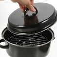 thumbnail image 3 of 1 Set of Convenient Roaster Multi-function Roasting Pan Daily Use Cooking Pot Kitchen Supply, 3 of 8