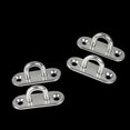 thumbnail image 5 of 4 Pieces Of Less Steel Eye Plate, 5 Mm Less Steel Deck Plate/mounting Hooks/eye Plate, 5 of 5