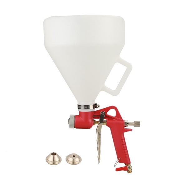 Greensen Hopper Spray Gun Paint Spray Gun, Ceiling Wall Texture Air Hopper Spray Gun Drywall Render Plaster Painting