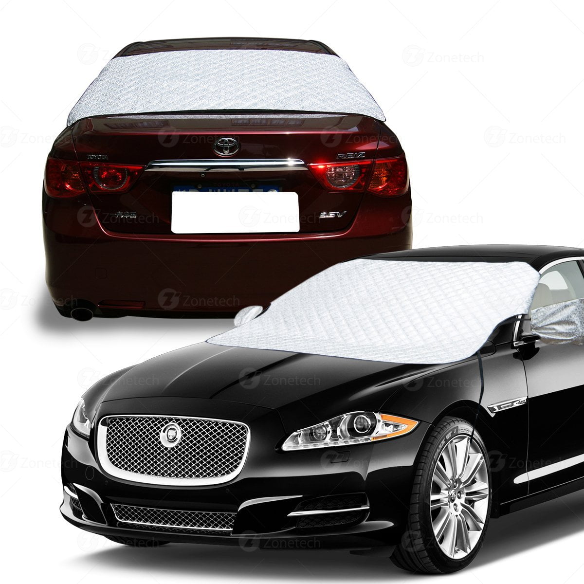 Wing Mirrors World JAGUAR XF Full Car Cover Waterproof Summer Winter