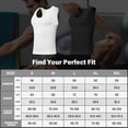 thumbnail image 3 of Mens Compression Shirt Tank Top Body Shaper Slimming Tummy Control Vest Chest Support Shaping Undershirt for Workout Daily Wear, 3 of 6