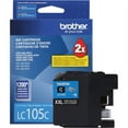thumbnail image 3 of Brother Genuine LC105C Super High Yield Cyan Printer Ink Cartridge, 3 of 6