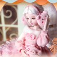 thumbnail image 3 of de de princesa de manga larga moda para 60cm niñas muñeca accesorios de bricolaje Hugo Ropa de vestir de muñeca BJD, 3 of 10