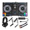 Hercules DJControl Jogvision Controller with Headphones and Stand Bundle