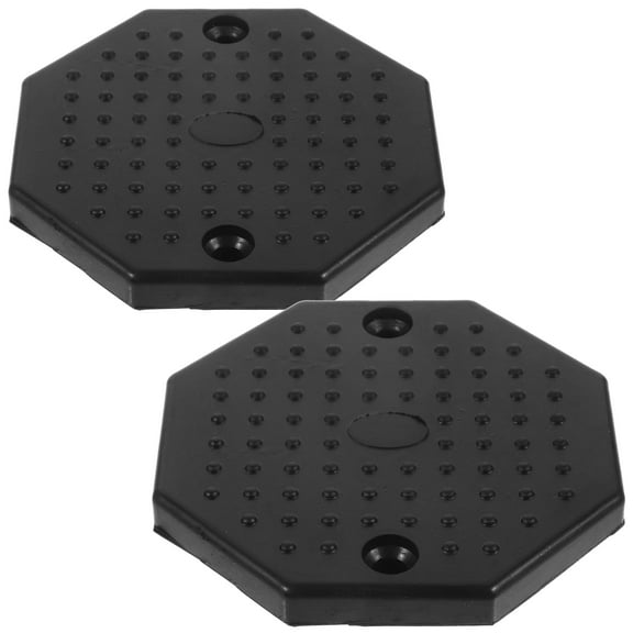2 Pcs Lift Pad Bottle Jack Adapter Rv Accessories Black