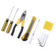thumbnail image 1 of 12 Piezas Destornillador Alicates HexMultiusos Herramientas Manuales Eléctricas Zulema Conjunto de kit de herramientas de mano del coche, 1 of 7