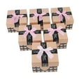 thumbnail image 3 of Cajas de joyería cuadradas de 6 piezas Cajas de papel de cartón con nudo de lazo con almohada para collar de Beige Yinane Almacenamiento de joyas con almohada, 3 of 8